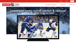 Features - going beyond live streaming - Rogers NHL LIVE
