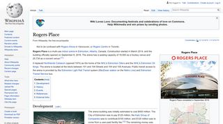 Rogers Place - Wikipedia