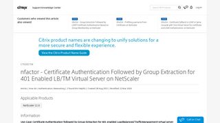 nfactor - Certificate Authentication Followed by Group Extraction for ...