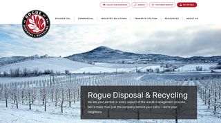Rogue Disposal & Recycling: Trash & Recycling Services | Medford, OR