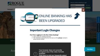 Online Banking Services - Rogue Credit Union