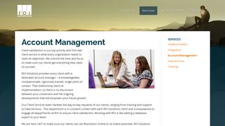 Account Management - ROI Solutions