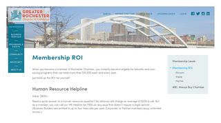 Membership ROI | Greater Rochester Chamber of Commerce