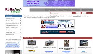 Greater Rolla Missouri Classifieds - RollaNet