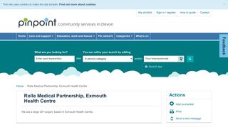 Rolle Medical Partnership, Exmouth Health Centre | Pinpoint Devon