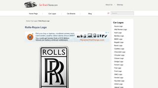 Rolls-Royce Logo, Rolls-Royce Car Symbol Meaning and History ...