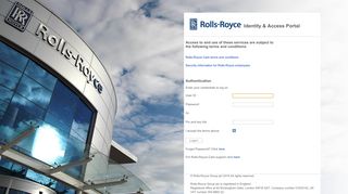 Rolls-Royce Identity & Access Portal