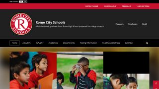Rome City Schools / Homepage