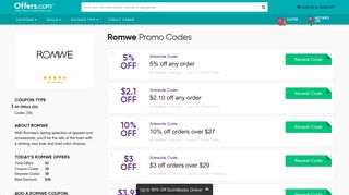 $30 off Romwe Promo Codes & Coupons + Free Shipping 2019