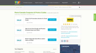 Rona Canada Coupons, Promo Codes February, 2019 - Coupons.com