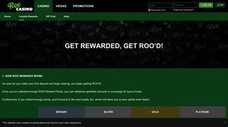 Your Casino Rewards at RooCasino