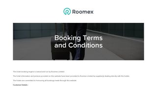 Roomex.com - The Easy Way to Book Hotels Online