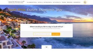 South Africa Accommodation, Hotels and Travel