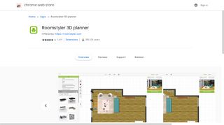Roomstyler 3D planner - Google Chrome