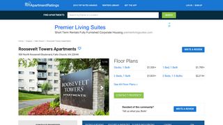 Roosevelt Towers Apartments - 132 Reviews | Falls Church, VA ...