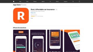 Root: Affordable Car Insurance on the App Store - iTunes - Apple