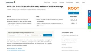 Root Car Insurance Review: Cheap Rates For Basic Coverage ...