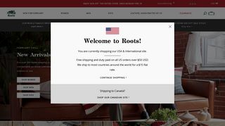 Roots USA & International | Sweatpants, Leather Bags, Clothing