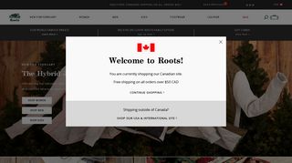 Roots Canada | Sweatpants, Leather Bags, Clothing for Women, Men ...