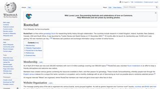 Rootschat - Wikipedia