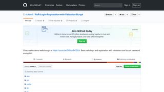 GitHub - vickswift/RoR-Login-Registration-with-Validation-Bcrypt ...