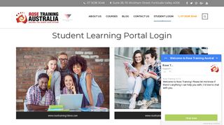 Student Learning Portal Login | Rose Training Australia