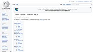 List of Jessie J concert tours - Wikipedia