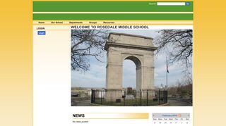 Rosedale Middle School: Home Page - School Loop