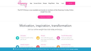 Rosemary Conley - The Online Weight Loss Club