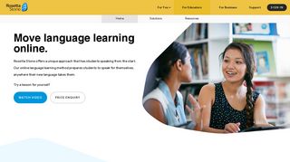 Digital Language Learning for Schools | Rosetta Stone