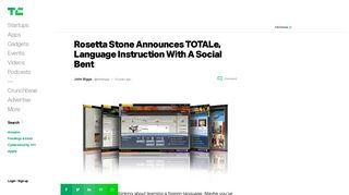 Rosetta Stone Announces TOTALe, Language Instruction With A ...