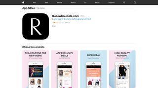 Rosewholesale.com on the App Store - iTunes - Apple