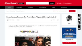 Rosewholesale Reviews: The Pros & Cons (Wigs and Clothing Included)