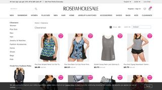 Rosewholesale Clearance - Deals & Clearance Products