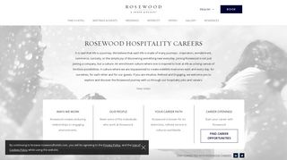 Hospitality Jobs | Hospitality Careers | Rosewood Careers