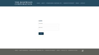 Rosewood Corporation | Log in