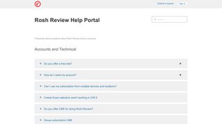 FAQs – Rosh Review Help Portal - Zendesk