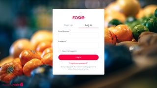 Rosie - Log in