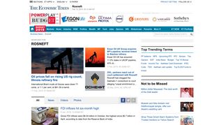 Rosneft: Latest News & Videos, Photos about Rosneft | The Economic ...