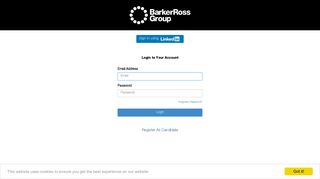 Login to your Account - Barker Ross