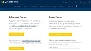 Apply - Michigan Ross - University of Michigan