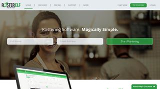 RosterElf: Online Rostering Software - Staff Roster Management