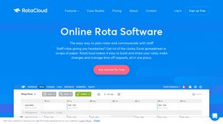 RotaCloud: Online Rota Software & Staff Management