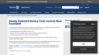 Newly Updated Rotary Club Central Now Available | My Rotary