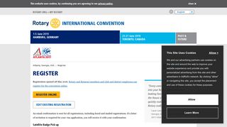Register | Rotary Convention