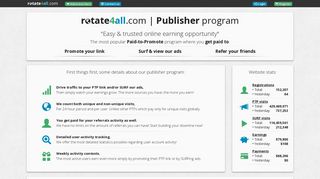 earning now! - rotate4all.com - Get paid to promote