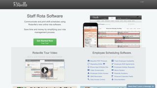 Rotaville Rota App - Staff Roster & Work Schedule Software