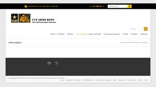 Information – UCF ARMY ROTC