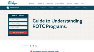 Guide to Understanding ROTC Programs - Best Colleges