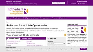 Rotherham Metropolitan Borough Council - Jobs and careers